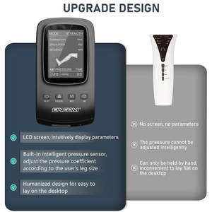 Cincom s9035 không khí chân nén khởi động cho vận động viên-Cơ bắp đau nhức & Pain Relief 3 chế độ massage chân Massager - Product Image 3