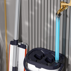 Tự động sợi nhỏ lau 360 xoay kính làm sạch tính năng kết nối vòi nước mở rộng xử lý nước bẩn tách Bộ xô - Product Image 3