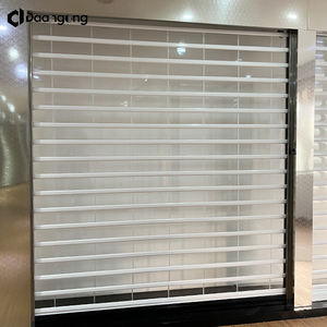 Porte à enroulement en polycarbonate transparente pour centre commercial, vitrine de magasin, avec 80% de transparence, design moderne, automatique - Product Image 3