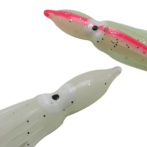 12cm 14cm di vendita calda di simulazione di polpo frittura di notte esca leggera appesa gancio strada <span class=keywords><strong>Sub</strong></span> Soft esca di mare di <span class=keywords><strong>pesca</strong></span> in barca - Product Image 5