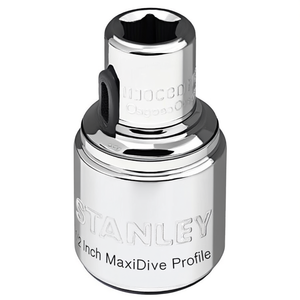 Stanley <b>Socket</b> Hexagon Head 1/2 Inch MaxiDrive Profile - Product Image 2