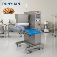 Machine automatique de fabrication de biscuits multi-formes avec découpe de fil et déposeur pour divers types de biscuits