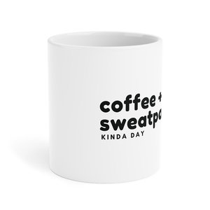 Jumbo 20oz tazza di ceramica caffè e pantaloni della tuta perfetta tazza WFH - Product Image 3