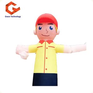 カスタマイズされた巨大なカスタムインフレータブル建設労働者/広告屋外プロモーション巨大な人間のインフレータブル労働者モデル - Product Image 6