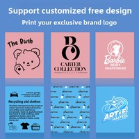Sacs de Courrier Personnalisés avec Logo Imprimé, Écologiques, Biodégradables, Recyclables, en Polyéthylène, Robustes, Auto-Adhésifs, Étanche, Épais et Durables