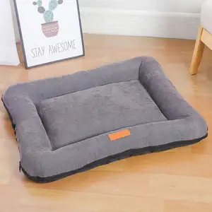 Pet piccolo medio grande formato durevole letto caldo cane copertura rimovibile letto lavabile in lavatrice