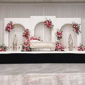 2025 décoration d'événement personnalisé grand PVC acrylique boîte à fleurs mur entrée <span class=keywords><strong>mariage</strong></span> <span class=keywords><strong>Photo</strong></span> <span class=keywords><strong>toile</strong></span> <span class=keywords><strong>de</strong></span> <span class=keywords><strong>fond</strong></span> - Product Image 3