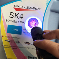 Encre à solvant Offres Spéciales 5L/bouteille Challenger SK4 Sei-ko SPT510/1020 encre à tête d'impression pour imprimante à jet d'encre extérieure impression numérique