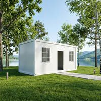 Maison conteneur préfabriquée de luxe personnalisable 20ft 40ft, maisonnette modulaire détachable en acier, bureau moderne, chambre
