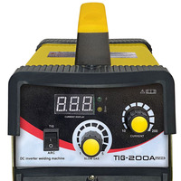 DANCY Nouvelle machine à souder multi-fonctions DC TIG en acier inoxydable 5,9 kW 200A portable à onduleur MOSFET TIG MMA Argon