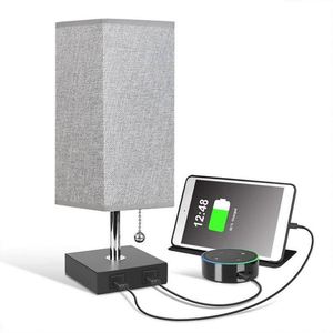 USB Mobile Phone Charging Cloth <strong>Table</strong> <strong>Lamp</strong> Living Room Bedroom Bedside <strong>Lamp</strong> 110V Euro <strong>Lamp</strong>