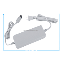 Alimentation murale domestique 100-240V AC pour console Wii, adaptateur de charge filaire avec prise US/EU