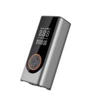Compresseur d'air corporel en métal sans fil numérique avec gonfleur de pneu DC 12V pour balles de vélo Auto Stop Portable pompe à air Power Bank