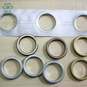 Accesorios de cortina, cinta de ojal de cortina, tamaño personalizado, varios colores, anillos, cinta de cortina con anillos - Product Image 5
