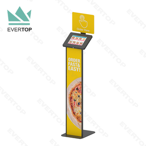 LSF09-C Cho <span class=keywords><strong>iPad</strong></span>/Android Tầng Tablet Kiosk Đứng W Top Banner Tablet Hiển Thị An Ninh Đứng Cho <span class=keywords><strong>iPad</strong></span> Mini Air Pro 7-12.9 Inch - Product Image 6