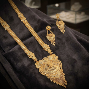 Wholesale Fashion 14K 18K 24K Gold Plated Jewelry, Forming <b>Long</b> <b>Necklaces</b>, Floral Design <b>Long</b> Jewelry, Brass Gold Filled Jewelry - Product Image 1