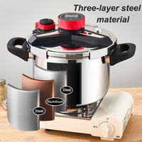 Autocuiseur 5 litres antiadhésif autocuiseur autocuiseur en aluminium