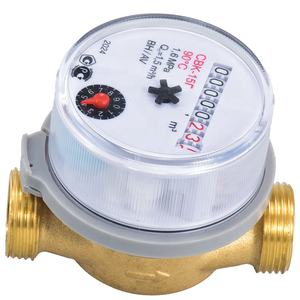 Lxdg profissional personalizado único jato tipo seco plástico ou latão água fria medidor - Product Image 3