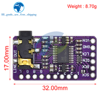 Interface I2S PCM5102A DAC décodeur GY-PCM5102 Module de lecteur I2S pour carte de Format Raspberry Pi pHAT carte Audio numérique