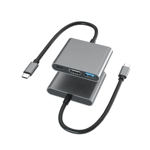 <span class=keywords><strong>Adaptateur</strong></span> USB C vers HDTV 4K, Hub USB C 100W PD, Port USB A 3.0, Convertisseur <span class=keywords><strong>AV</strong></span> numérique multiport HDMI vers USB-C pour Neo iPad, Tablettes, TV - Product Image 2