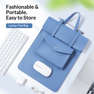 Maletín para Portátil Cross-Border Pu de 14 Pulgadas, Estilo Ejecutivo, Impermeable, Ligero, con Espacio para Tablet y <span class=keywords><strong>iPad</strong></span> - Product Image 1