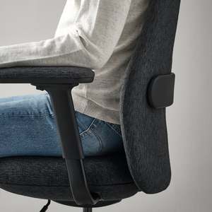 AJUNION Chaise de bureau ergonomique professionnelle, chaise de direction en maille, appui-tête pliable, accoudoirs 3D, synchronisation de la répartition du poids - Product Image 3