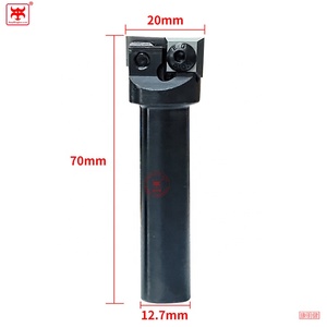 Spoilboard Surfaçage Router Bits 1/4 "Shank Carbide Insert Style Surface Revêtement Rabbeting Flycutter Rabot Dalle Routeur Bit - Product Image 4