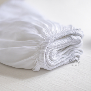 Luxury Dark Gray Viscose Organic Bamboo <b>Bed</b> <b>Sheet</b> 300TC 60S Elastic Cover Soft Smooth Cooling Eco Friendly Custom Size Color - Product Image 2