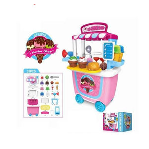 Juego <span class=keywords><strong>de</strong></span> 31 Piezas <span class=keywords><strong>de</strong></span> Helados, Juguete <span class=keywords><strong>de</strong></span> Camión <span class=keywords><strong>de</strong></span> Comida, Carrito <span class=keywords><strong>de</strong></span> Helados, Juguete <span class=keywords><strong>de</strong></span> Heladería para Niños - Product Image 4