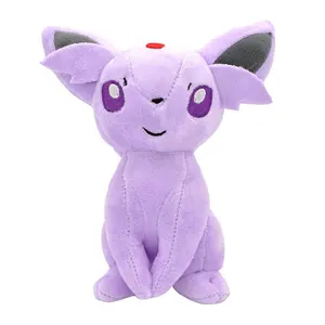 Di alta qualità Pokemoned 20CM vari seduta bambola di peluche fulmini acqua sole luna Eevees giocattoli di peluche