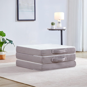 Gel Infused <strong>Memory</strong> <strong>Foam</strong> High Density Support Modern Queen Tri Fold Mattress with Travel <strong>Case</strong> Home Furniture - Product Image 5