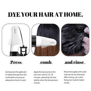 Dropshipping colore dei <span class=keywords><strong>capelli</strong></span> pettine naturale all'ingrosso marrone tinture <span class=keywords><strong>per</strong></span> <span class=keywords><strong>capelli</strong></span> Shampoo <span class=keywords><strong>per</strong></span> <span class=keywords><strong>capelli</strong></span> grigi colorante permanente Shampoo - Product Image 3