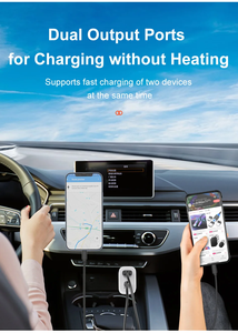 Cargador de Coche GAN con Certificación CE, ROHS, FCC, Resistente al Fuego, Puertos Duales QC3.0, 25W USB-C PD, Carga Rápida para <span class=keywords><strong>Samsung</strong></span>, Huawei, Xiaomi - 25W - Product Image 4
