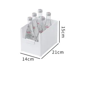 플라스틱 침실 주방 냉장고 플라스틱 서랍 주최자 보관