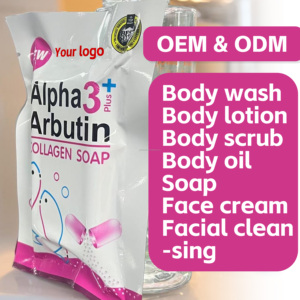Jabón Facial OEM con Colágeno, Blanqueador, Hidratante y Antienvejecimiento, para Todo Tipo de Piel, Negro, 80g - Product Image 3