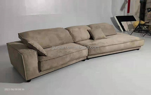 Canapé <span class=keywords><strong>Baxter</strong></span> en tissu de technologie italienne, style nordique, luxe léger, salon complet, canapé d'angle de forme spéciale - Product Image 2