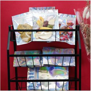 Bolsas de Plástico PET Reutilizables y Reciclables con Cierre Hermético Holográfico Láser, para Almacenamiento de Nueces, Leche y Gelatina, Resistentes a la Humedad, Personalizadas - Product Image 3