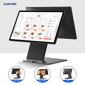 15,6-дюймовый настольный <span class=keywords><strong>POS</strong></span>-терминал на Android SUNTEK SC1 с сертификацией GMS, минималистичный дизайн, богатый набор портов для подключения - Product Image 2