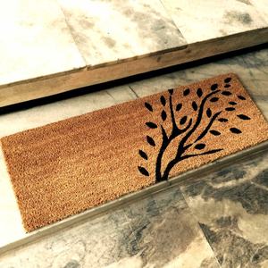 Small Thin Narrow Skinny Coir Coco Door <b>Mats</b> Doormats - Product Image 1