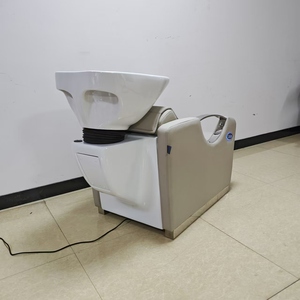 Estación de Lavado de Cabello Moderna Personalizada, Equipo de Salón de Belleza y Barbería, Silla de Champú Eléctrica con Lavabo de Cerámica - Product Image 3