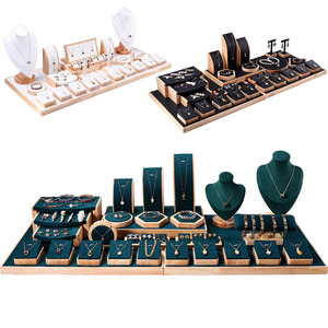 Đĩa Trưng Bày Trang Sức, Bộ Lưu Trữ Trưng Bày Trang Sức, Khuyên Tai Dạng Nhẫn Flannel, Bán Sỉ AL621 - Product Image 4