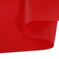 Bâche en PVC enduit uni Panama 900 GSM, compatible avec les machines de soudage entièrement automatiques, résistante à l'eau et anti-UV