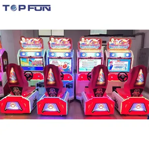 Indoor Amusement Coin Operated Mario Racing Simulator Game Machine Arcade Video Racing Car Game Machine For Kids