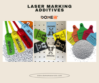 Additifs de marquage laser pour étiquettes électroniques RFID en TPU pour bovins, moutons, porcs, étiquettes alimentaires, remplacement de Merck Iriotec 8208