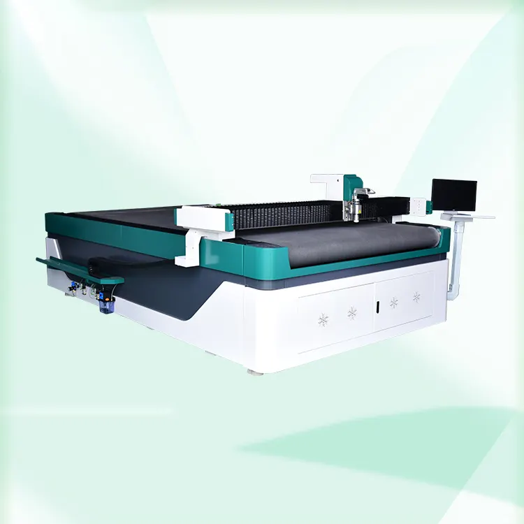 Endüstriyel düz bıçak kumaş kesme makinesi/ultrasonik kumaş kesme makinesi/düz bıçak kumaş kesme makinesi