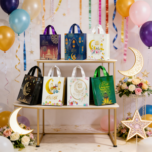 653314 <strong>Eid</strong> Mubarak Gift Bags Collection: Assorted Islamic Designs for Ramadan and <strong>Eid</strong> Party Favors and <strong>Presents</strong> - Product Image 5