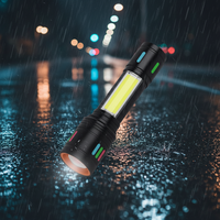 Lampe torche laser puissante portable d'extérieur en alliage d'aluminium étanche rechargeable par USB, portée du faisceau 1000M+, longue autonomie