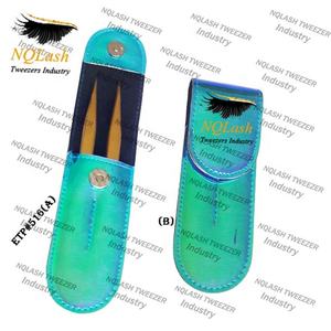 Pinzas de extensión de pestañas brillantes de Color blanco perfecto Bolsa/Nuevas pinzas de extensión de pestañas EE. UU. - Product Image 4