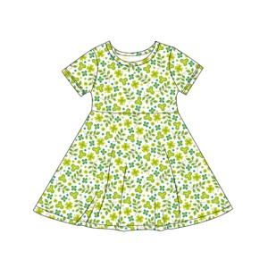 Abiti per Bambine all'Ingrosso, Gonne in Bambù di Lusso Senza Maniche Lavabili con Stampa Personalizzata, Abbigliamento per Bambini - Product Image 4