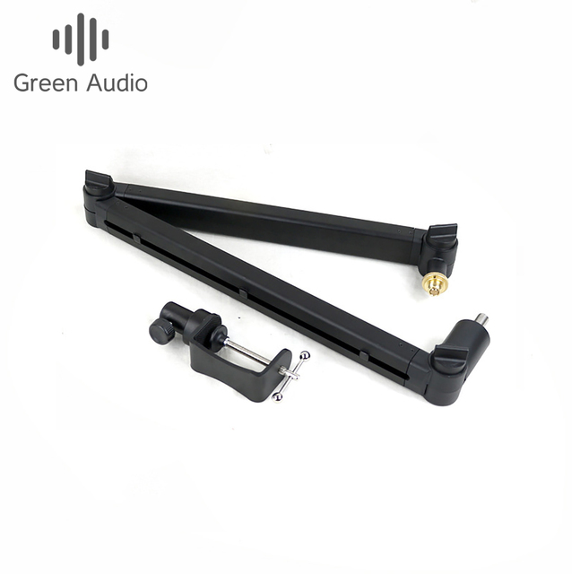 GAZ 45 Professional Springless Cantilever Microphone Boom Arm with Internal Cable Routing and Foldable Aluminum Design
